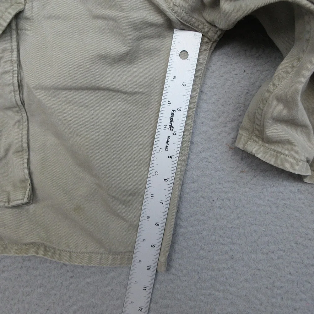 Levis Cargo Shorts Mens 34x11‎ Beige 100% Cotton Canvas Utility Hiking Outdoor